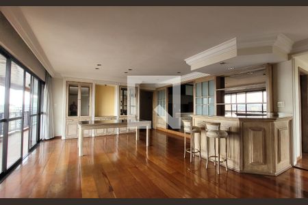 Sala de apartamento à venda com 4 quartos, 240m² em Vila Lea, Santo André