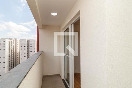 Varanda da Sala de apartamento para alugar com 2 quartos, 43m² em Vila Guilherme, São Paulo