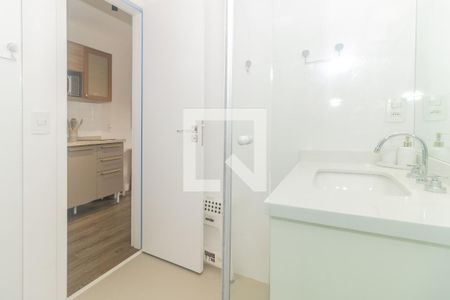 Studio para alugar com 20m², 1 quarto e sem vaga Studio para alugar com 20m², 1 quarto e sem vagaBanheiro