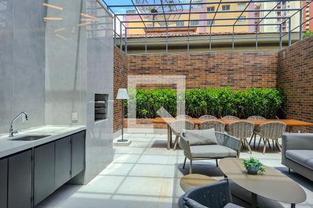 Studio para alugar com 27m², 1 quarto e sem vagaÁrea comum - Churrasqueira