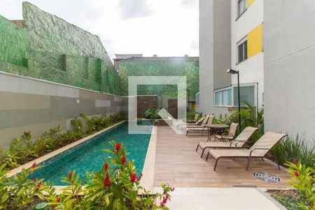 Apartamento para alugar com 29m², 1 quarto e sem vaga Apartamento para alugar com 29m², 1 quarto e sem vagaÁrea comum - Piscina