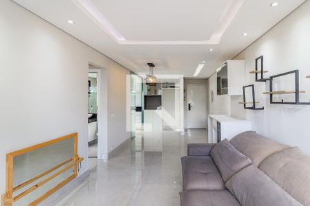 Sala de apartamento à venda com 1 quarto, 65m² em Santo Amaro, São Paulo