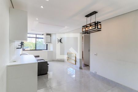 Sala de apartamento à venda com 1 quarto, 65m² em Santo Amaro, São Paulo