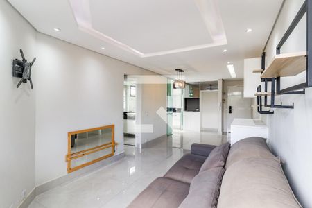 Sala de apartamento à venda com 1 quarto, 65m² em Santo Amaro, São Paulo