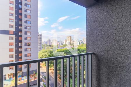 Studio para alugar com 25m², 1 quarto e sem vagaVaranda