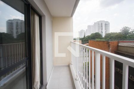 Varanda de apartamento para alugar com 1 quarto, 26m² em Santo Amaro, São Paulo