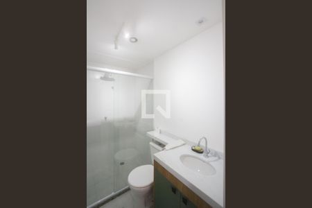 Banheiro de apartamento para alugar com 1 quarto, 26m² em Santo Amaro, São Paulo