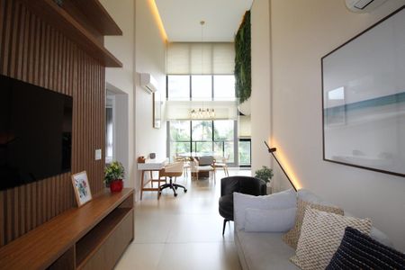 Sala de apartamento à venda com 2 quartos, 80m² em Vila Olímpia, São Paulo