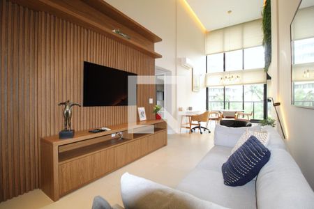 Sala de apartamento à venda com 2 quartos, 80m² em Vila Olímpia, São Paulo