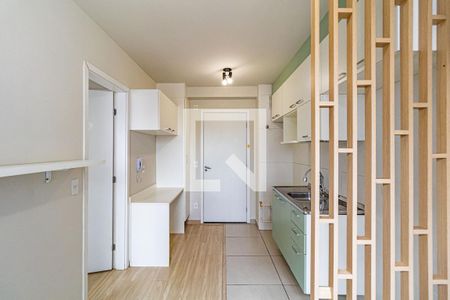 Sala/Cozinha de apartamento para alugar com 1 quarto, 28m² em Vila Butantã, São Paulo