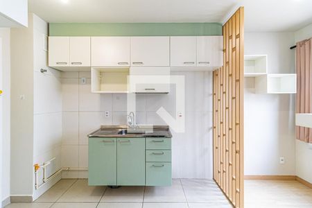 Sala/Cozinha de apartamento para alugar com 1 quarto, 28m² em Vila Butantã, São Paulo