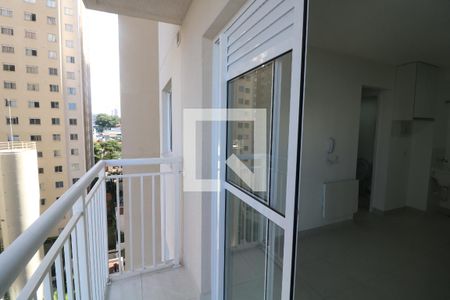 Varanda da Sala de apartamento para alugar com 2 quartos, 35m² em Vila Graciosa, São Paulo