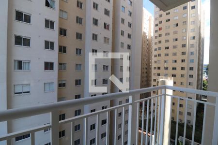 Varanda da Sala de apartamento para alugar com 2 quartos, 35m² em Vila Graciosa, São Paulo