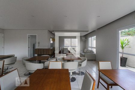 Apartamento à venda com 36m², 1 quarto e sem vaga Apartamento à venda com 36m², 1 quarto e sem vagaÁrea comum - Salão de festas