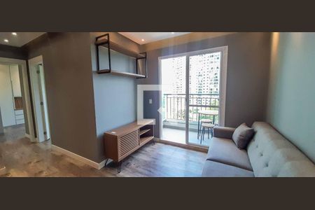 Sala de apartamento para alugar com 2 quartos, 56m² em Continental, Osasco