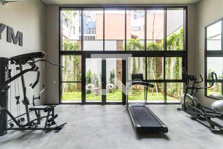 Studio para alugar com 29m², 1 quarto e sem vagaAcademia