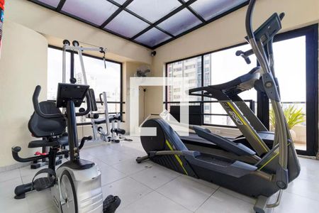 Apartamento para alugar com 48m², 1 quarto e 1 vaga Apartamento para alugar com 48m², 1 quarto e 1 vagaAcademia