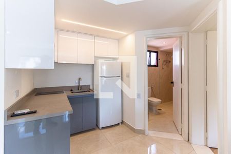 Cozinha de apartamento para alugar com 1 quarto, 48m² em Santa Cecilia, São Paulo