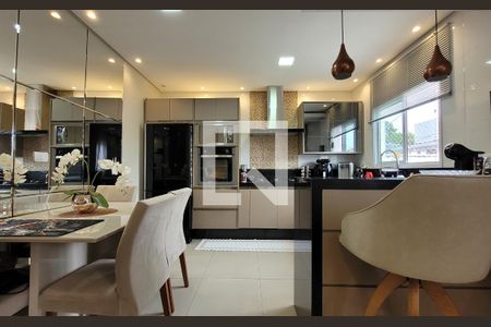 Cozinha de casa à venda com 2 quartos, 101m² em Parque Oratório, Santo André