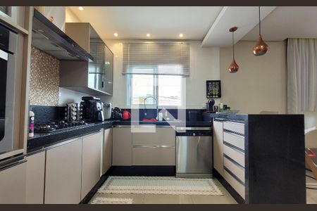 Cozinha de casa à venda com 2 quartos, 101m² em Parque Oratório, Santo André
