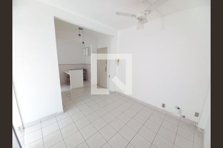 Sala de apartamento para alugar com 1 quarto, 50m² em Centro, São Vicente
