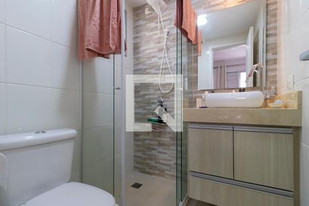 Banheiro da suíte de apartamento para alugar com 3 quartos, 80m² em Bonfim, Campinas