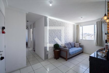 Sala  de apartamento para alugar com 2 quartos, 46m² em Mantiqueira, Belo Horizonte