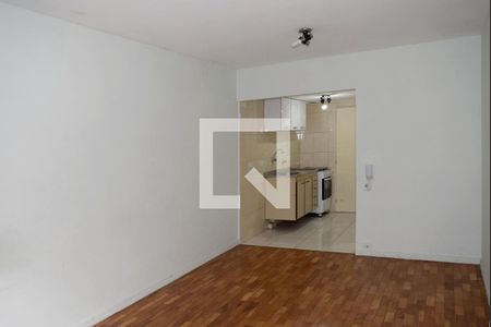 Sala/Quarto integrados de kitnet/studio para alugar com 1 quarto, 28m² em Jardim Paulista, São Paulo