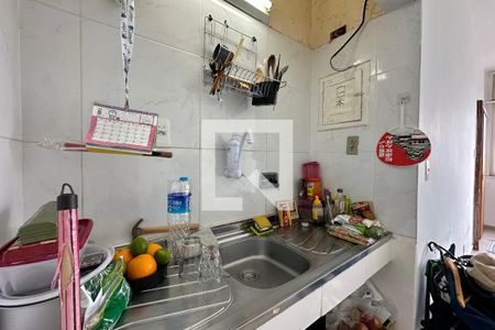 Cozinha de kitnet/studio para alugar com 1 quarto, 30m² em Laranjeiras, Rio de Janeiro