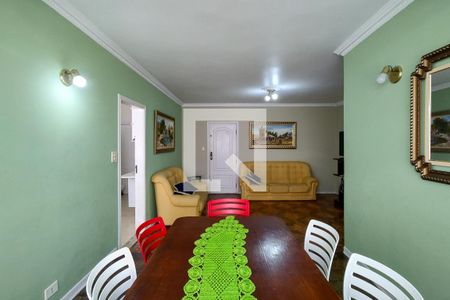Sala de Jantar de apartamento para alugar com 3 quartos, 100m² em Cidade Ocian, Praia Grande