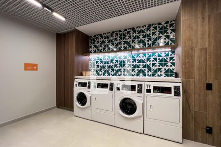 Studio à venda com 26m², 1 quarto e sem vaga Studio à venda com 26m², 1 quarto e sem vagaLavanderia