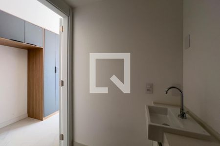 Banheiro de kitnet/studio à venda com 1 quarto, 26m² em Vila Mariana, São Paulo