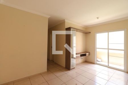 Sala de apartamento para alugar com 2 quartos, 63m² em Jardim Zara, Ribeirão Preto