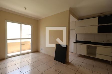Sala de apartamento para alugar com 2 quartos, 63m² em Jardim Zara, Ribeirão Preto