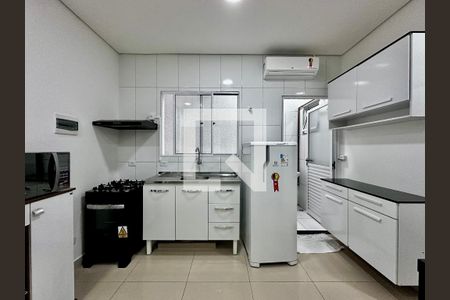 Sala/Cozinha de apartamento para alugar com 1 quarto, 30m² em Santo Amaro, São Paulo
