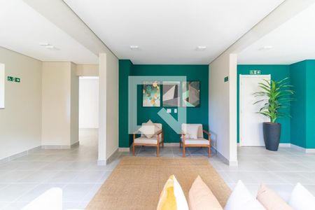 Apartamento para alugar com 34m², 2 quartos e sem vagaÁrea comum - Salão de festas