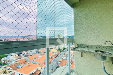 Varanda da Sala de apartamento à venda com 2 quartos, 69m² em Jardim Terezopolis, Guarulhos