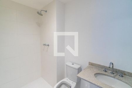Banheiro da Suíte de apartamento à venda com 1 quarto, 53m² em Jardim Prudência, São Paulo