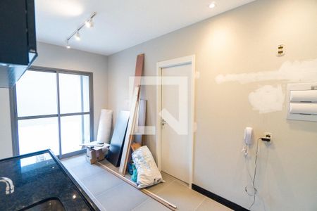 Sala/Cozinha de apartamento à venda com 1 quarto, 53m² em Jardim Prudência, São Paulo