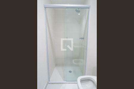 Banheiro da Suíte de apartamento à venda com 1 quarto, 53m² em Jardim Prudência, São Paulo