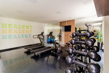 Studio para alugar com 36m², 1 quarto e sem vagaAcademia