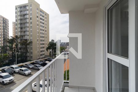 Varanda da Sala de apartamento para alugar com 2 quartos, 81m² em Taboão, São Paulo
