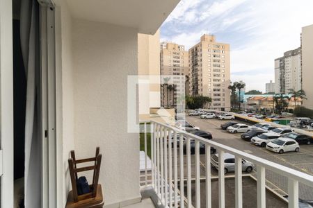 Varanda da Sala de apartamento para alugar com 2 quartos, 81m² em Taboão, São Paulo