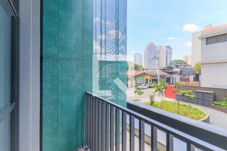 Studio para alugar com 27m², 1 quarto e sem vagaVaranda