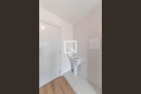 Sala - Cozinha Integrada de apartamento para alugar com 1 quarto, 26m² em Campo Belo, São Paulo