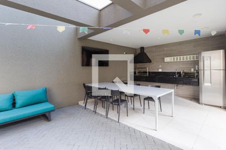 Apartamento para alugar com 30m², 1 quarto e sem vaga Apartamento para alugar com 30m², 1 quarto e sem vagaÁrea comum - Churrasqueira