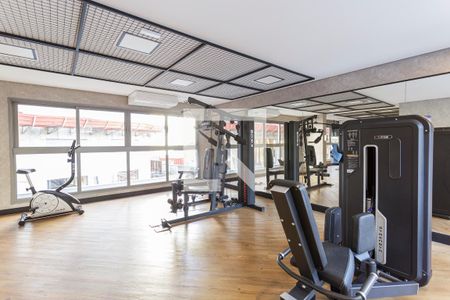 Apartamento para alugar com 30m², 1 quarto e sem vaga Apartamento para alugar com 30m², 1 quarto e sem vagaÁrea comum - Academia