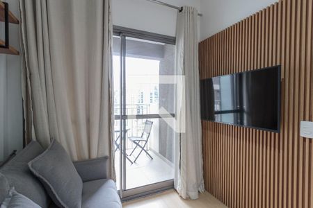 Sala de apartamento para alugar com 1 quarto, 30m² em Vila Nova Conceição, São Paulo