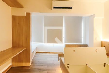 Studio à venda com 24m², 1 quarto e 1 vaga Studio à venda com 24m², 1 quarto e 1 vagaStudio - Quarto e Cozinha