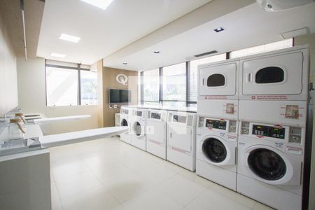 Studio à venda com 61m², 1 quarto e 1 vagaLavanderia